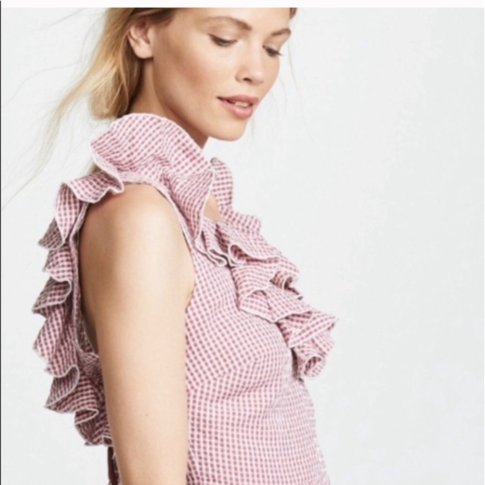 WAYF Dorian Mini Ruffle Dress - Picture 5 of 6